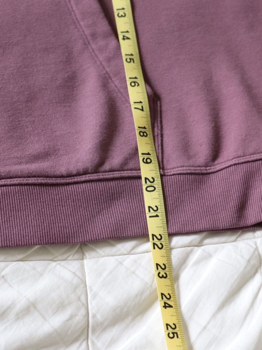 Calvin Kein Performance Logo Cropped Toasted Mauve|Lilac Fleece Hoodie Size L - Picture 3 of 7